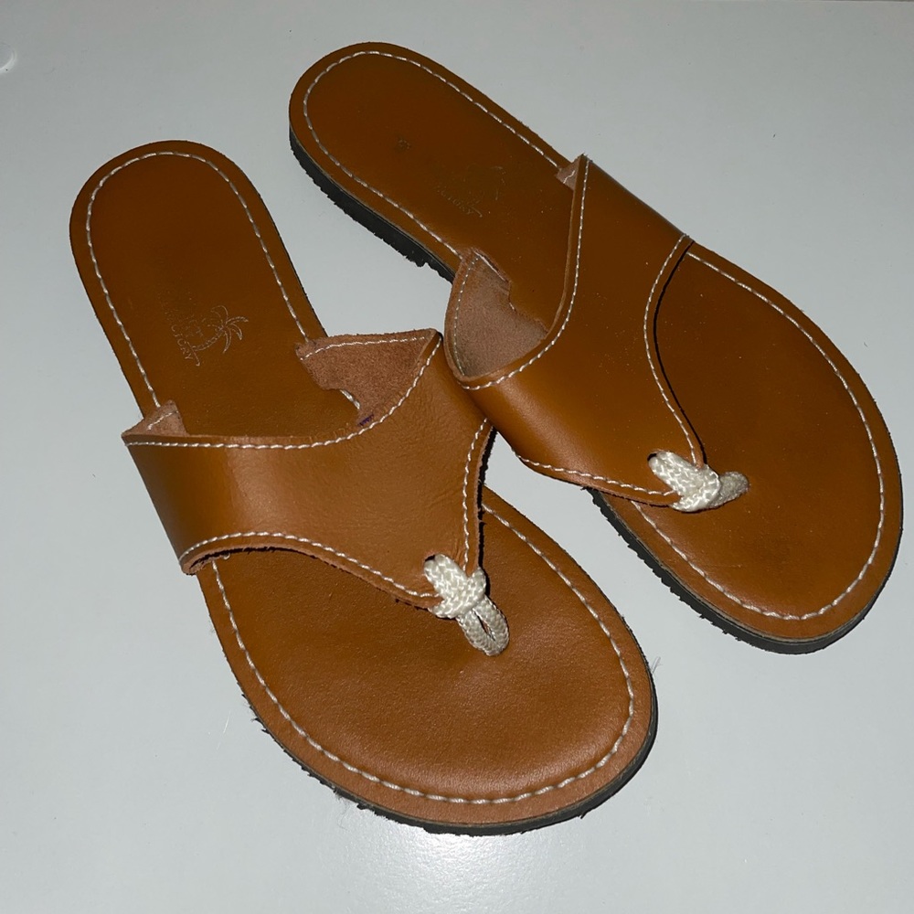 Leather sandals